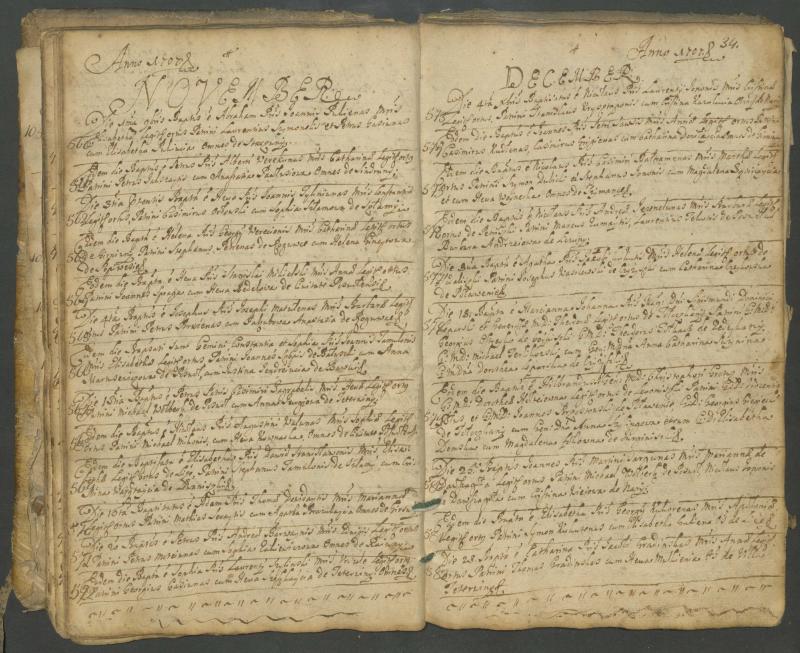 Pasvalio Romos katalikų parapijos bažnyčios 1703–1718 metų krikšto metrikų knyga