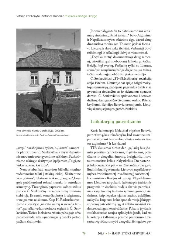Šiaurietiški atsivėrimai : Pasvalio krašto istorijos ir kultūros žurnalas 2015, nr. 1 (38)