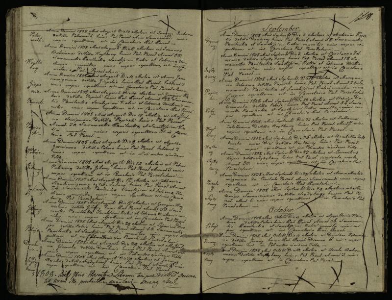 Pušaloto Romos katalikų parapijos bažnyčios 1785–1810 metų mirties metrikų knyga