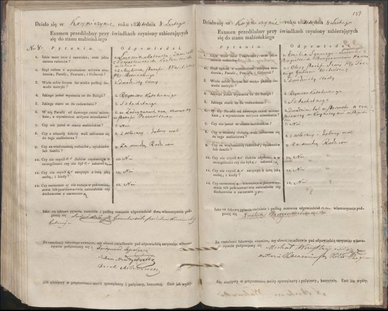 Krinčino Romos katalikų parapijos bažnyčios 1840–1844 metų priešjungtuvinės apklausos knyga