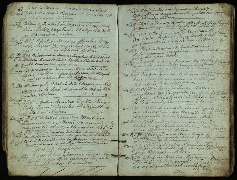 Pasvalio Romos katalikų parapijos bažnyčios 1794–1819 metų mirties metrikų knyga