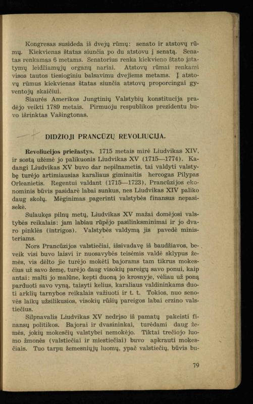 Naujųjų amžių istorija: vadovėlis vidurinėms mokykloms / K. Kliuksinas. – Kaunas: Sakalas, 1936. – 160 p.