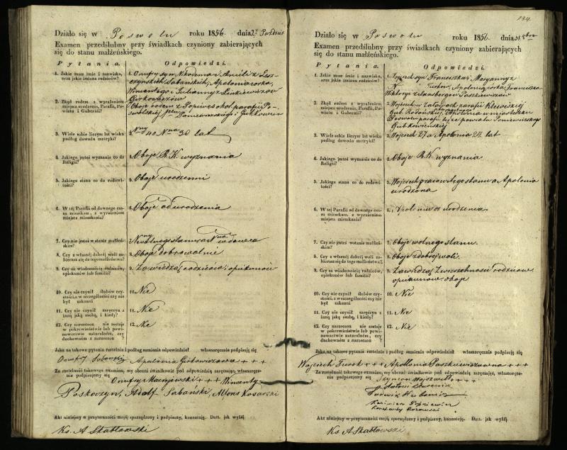 Pasvalio Romos katalikų parapijos bažnyčios 1849–1859 metų priešjungtuvinės apklausos knyga