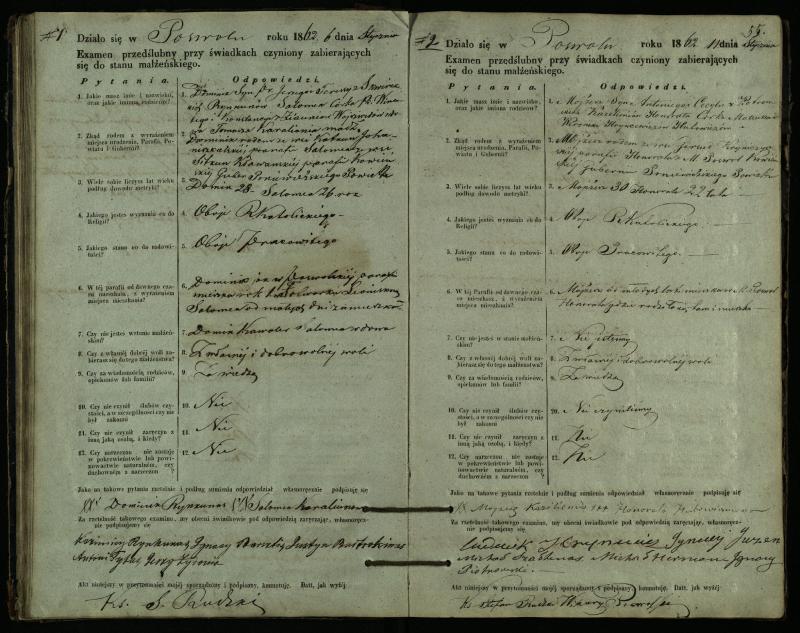 Pasvalio Romos katalikų parapijos bažnyčios 1859–1867 metų priešjungtuvinės apklausos knyga