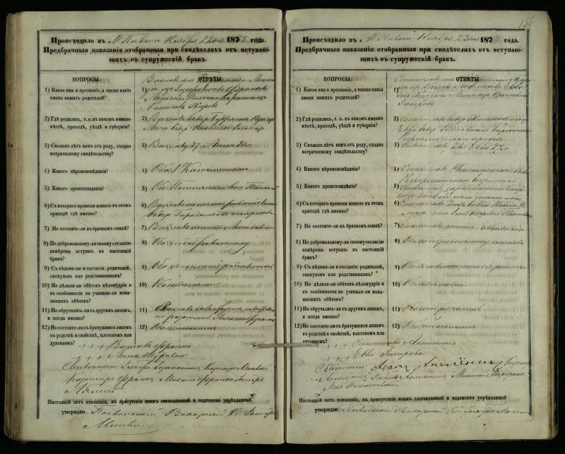 Pasvalio Romos katalikų parapijos bažnyčios 1876–1885 metų priešjungtuvinės apklausos knyga