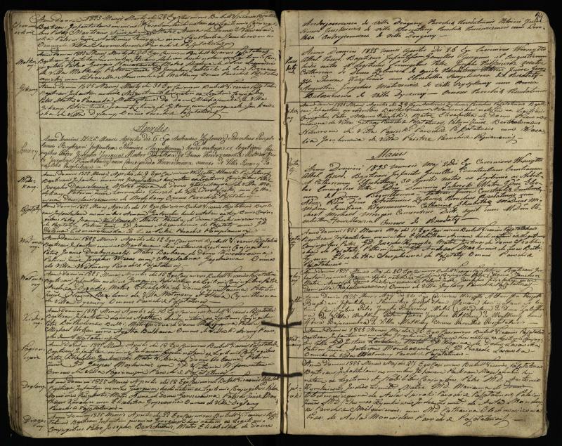 Pušaloto Romos katalikų parapijos bažnyčios 1822–1828 metų krikšto metrikų knyga