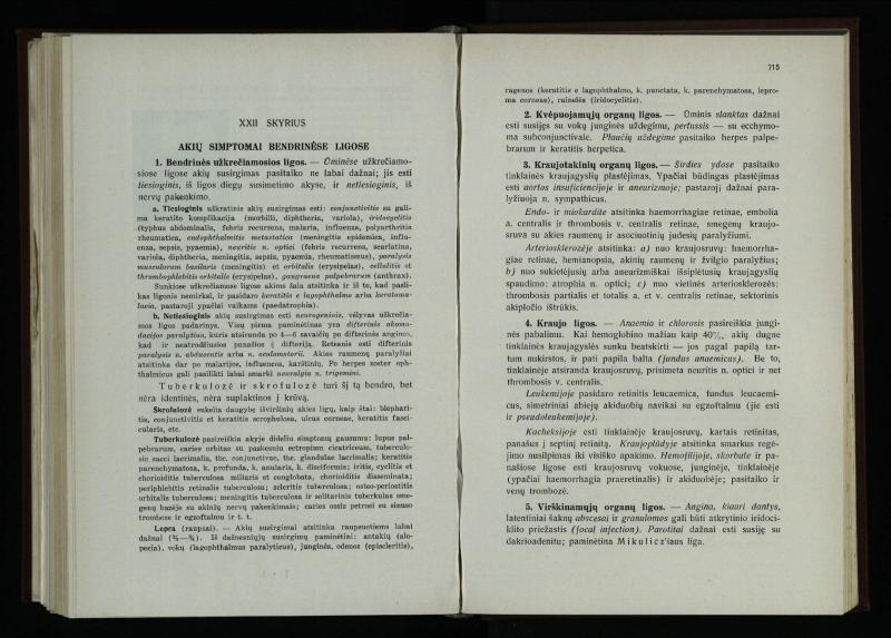 Akių ligų vadovas / Petras Avižonis. – Kaunas: Medicinos fakultetao leidinys, 1940. – VIII, 841, [2] p., 18 iliustr. lap.