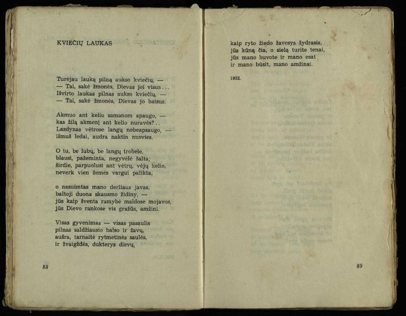 Per pasaulį keliauja žmogus : rinktinė poezija
