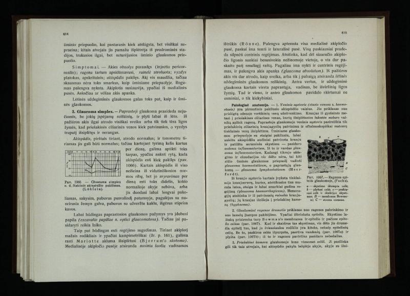 Akių ligų vadovas / Petras Avižonis. – Kaunas: Medicinos fakultetao leidinys, 1940. – VIII, 841, [2] p., 18 iliustr. lap.
