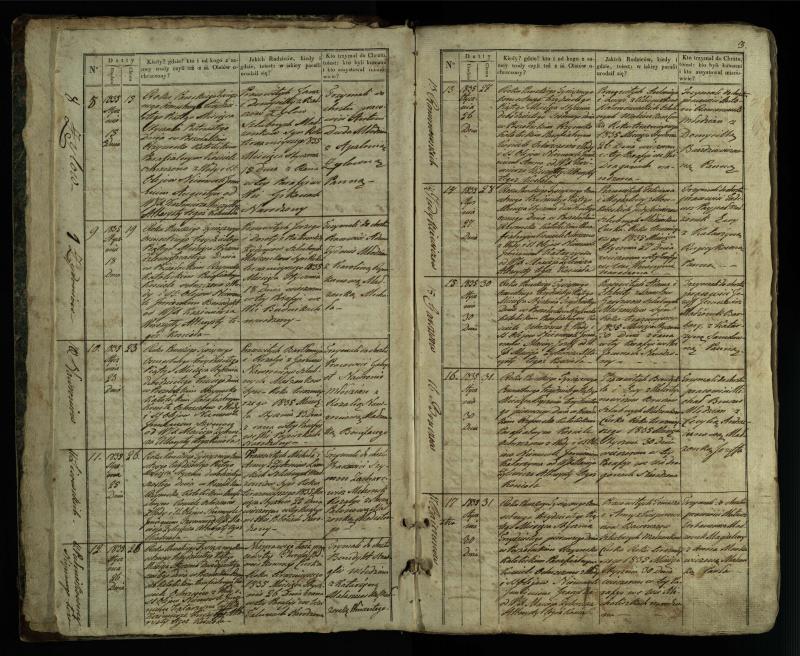 Pušaloto Romos katalikų parapijos bažnyčios 1835–1846 metų krikšto metrikų knyga