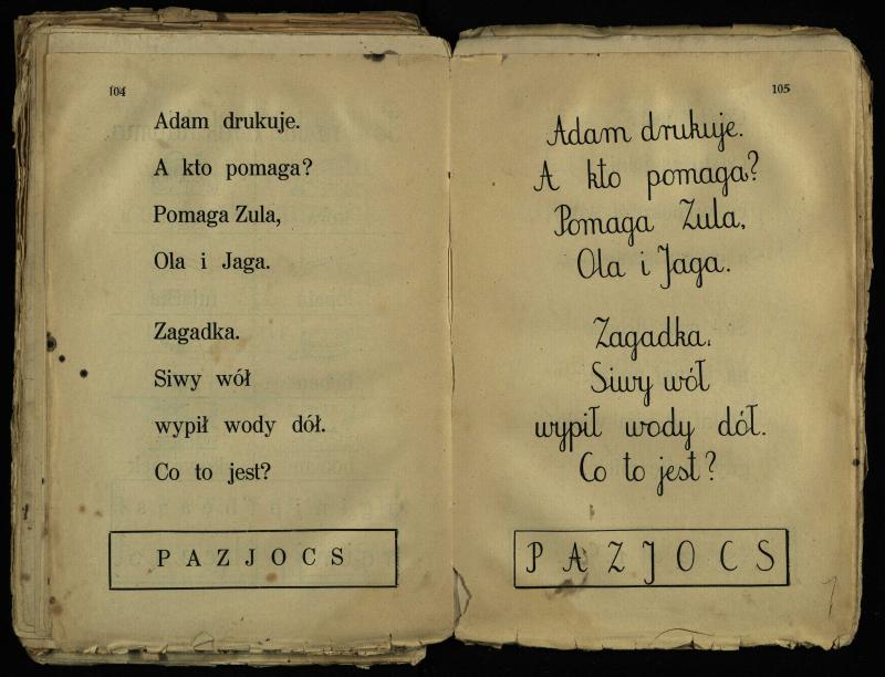U NAS : Elementarz dla wsi metoda wyrazowa
