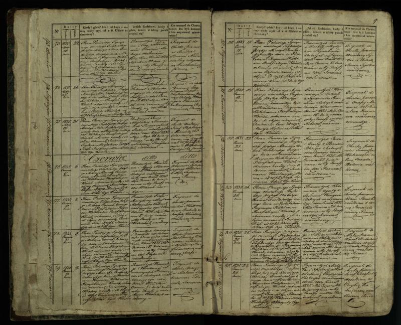 Pušaloto Romos katalikų parapijos bažnyčios 1835–1846 metų krikšto metrikų knyga