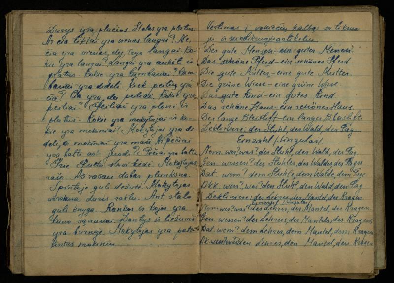 Žurnalisto, literato, vertėjo Kazimiero Pūro įrišti sąsiuviniai
