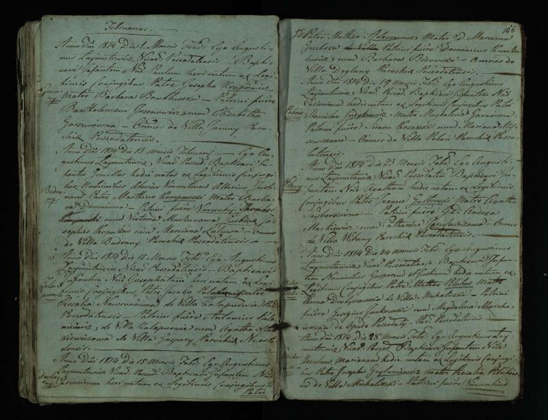 Pušaloto Romos katalikų parapijos bažnyčios 1802–1814 metų krikšto metrikų knyga