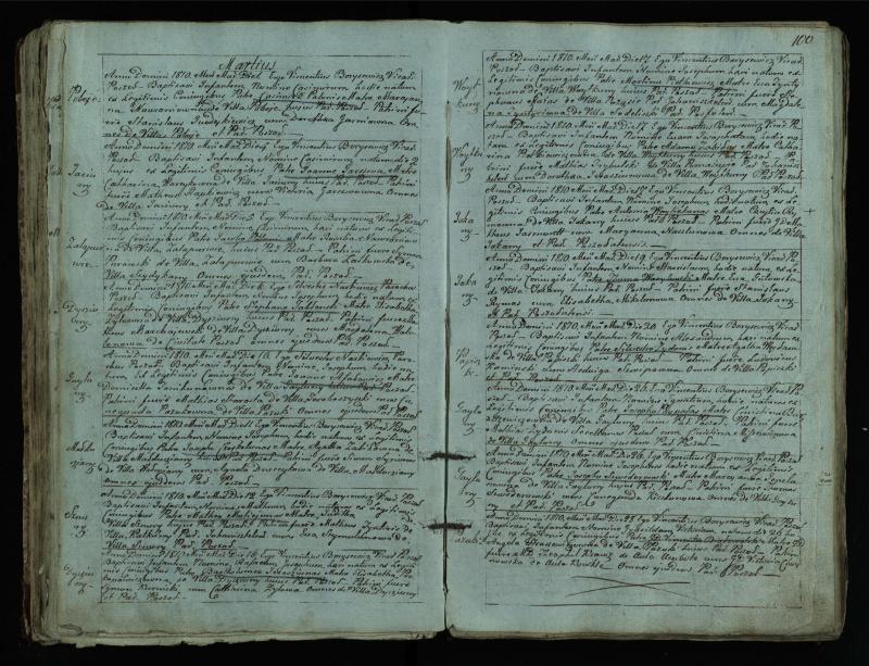 Pušaloto Romos katalikų parapijos bažnyčios 1802–1814 metų krikšto metrikų knyga