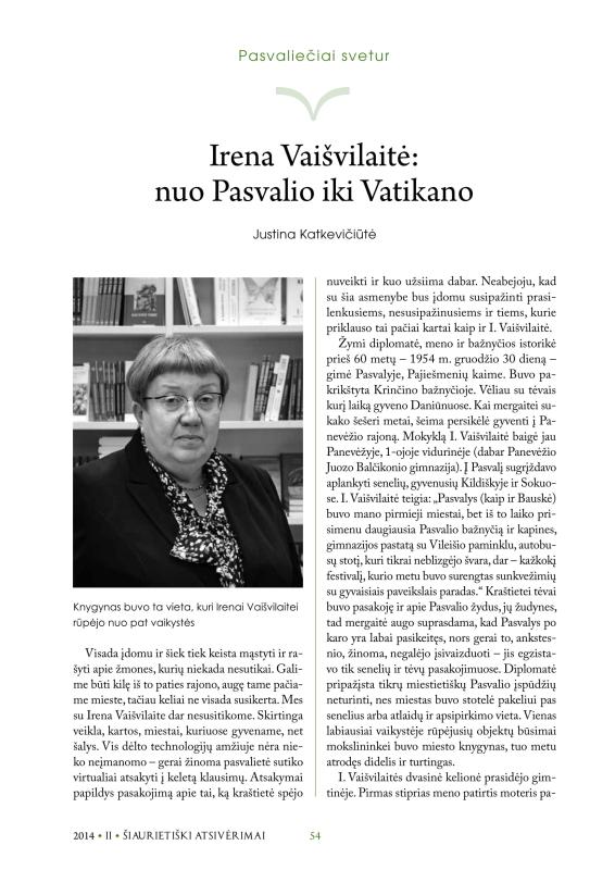 Šiaurietiški atsivėrimai : Pasvalio krašto istorijos ir kultūros žurnalas 2014, nr. 2 (37)