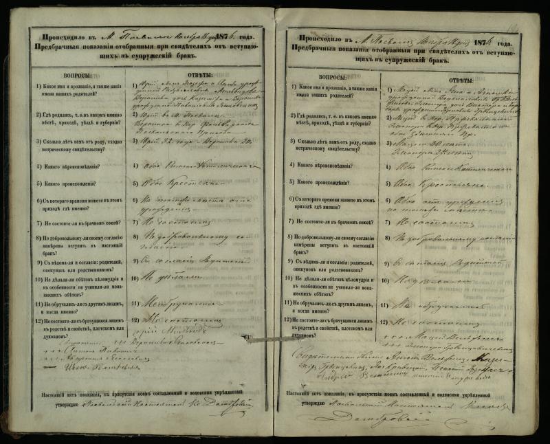 Pasvalio Romos katalikų parapijos bažnyčios 1876–1885 metų priešjungtuvinės apklausos knyga