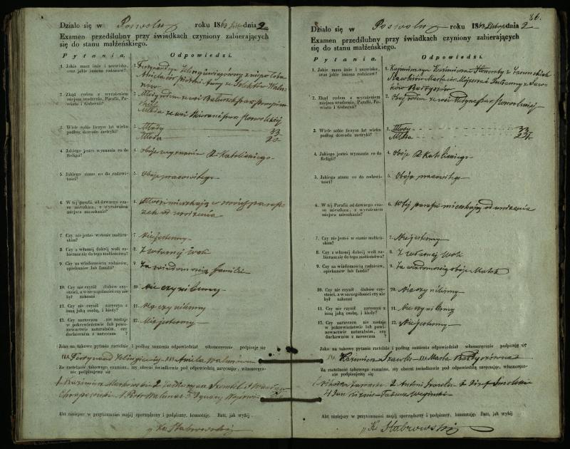 Pasvalio Romos katalikų parapijos bažnyčios 1859–1867 metų priešjungtuvinės apklausos knyga
