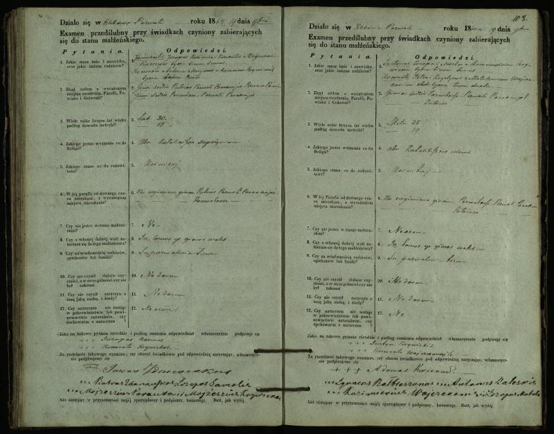 Pasvalio Romos katalikų parapijos bažnyčios 1859–1867 metų priešjungtuvinės apklausos knyga
