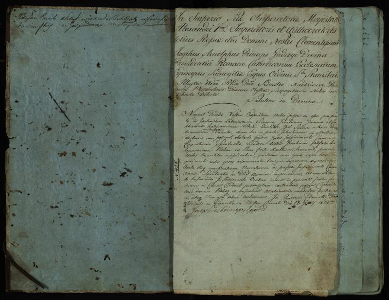 Pušaloto Romos katalikų parapijos bažnyčios 1810–1819 metų jungtuvių metrikų knyga