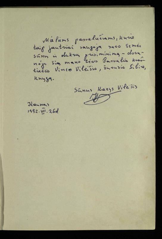 Tautiniai santykiai Maž. Lietuvoje ligi Didžiojo karo istorijos ir statistikos šviesoje
/ Vincas Vileišis. – Kaunas: Politinių ir socialinių mokslų institutas, 1935. – 271, [3] p.