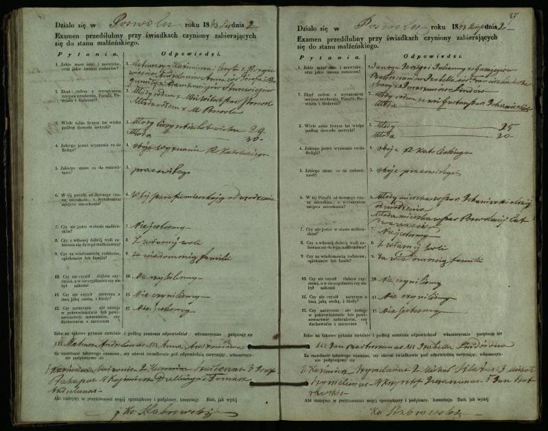 Pasvalio Romos katalikų parapijos bažnyčios 1859–1867 metų priešjungtuvinės apklausos knyga