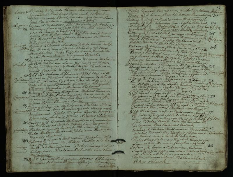 Pasvalio Romos katalikų parapijos bažnyčios 1793–1824 metų jungtuvių metrikų knyga