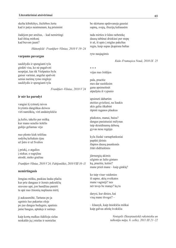 Šiaurietiški atsivėrimai : Pasvalio krašto istorijos ir kultūros žurnalas 2011, nr. 1 (30)