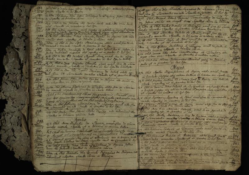 Pasvalio Romos katalikų parapijos bažnyčios 1776–1788 metų mirties metrikų knyga