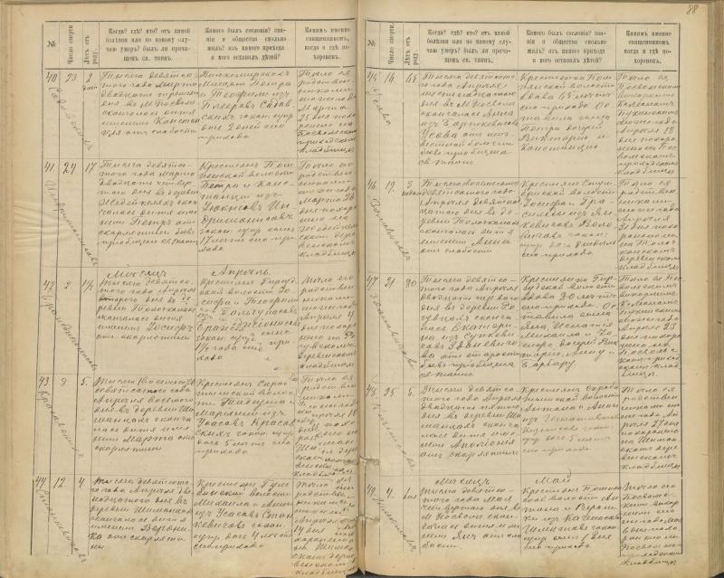 Pasvalio Romos katalikų parapijos bažnyčios 1894–1907 metų mirties metrikų knyga