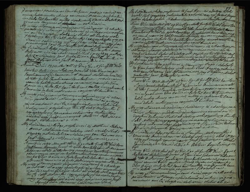 Vaškų (Konstantinavo) Romos katalikų parapijos bažnyčios 1809–1827 metų jungtuvių metrikų knyga
