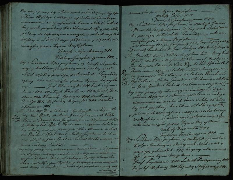 Pušaloto Romos katalikų parapijos bažnyčios 1810–1819 metų jungtuvių metrikų knyga