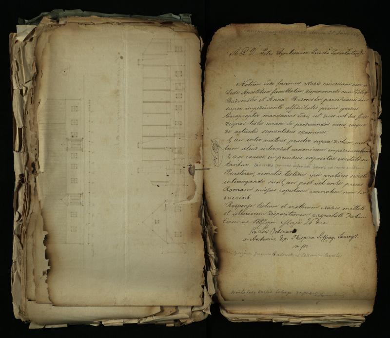 Pušaloto Romos katalikų parapijos bažnyčios 1884–1900 metų gaunamų raštų knyga