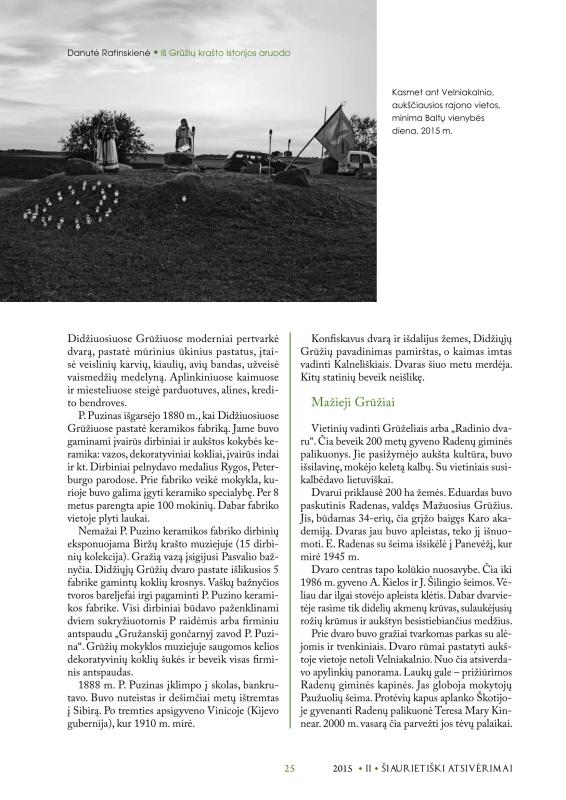 Šiaurietiški atsivėrimai : Pasvalio krašto istorijos ir kultūros žurnalas 2015, nr. 2 (39)
