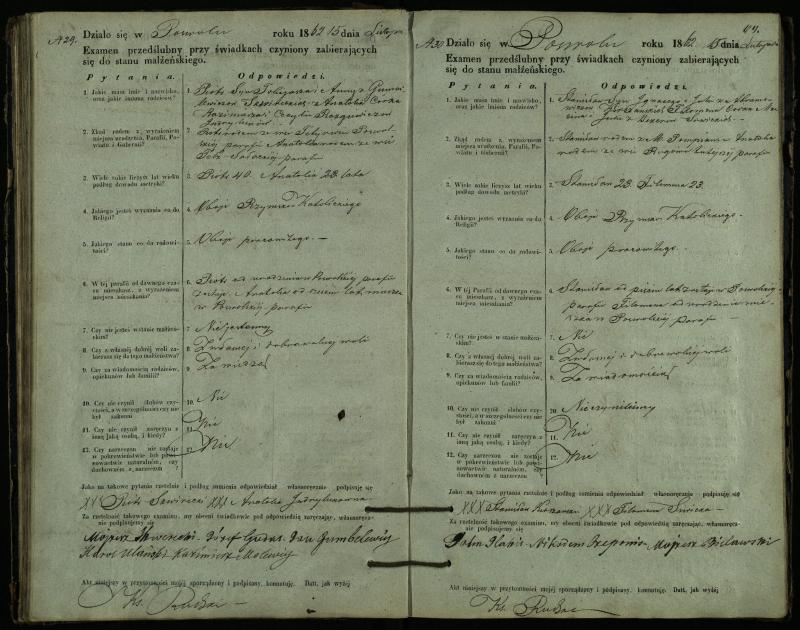 Pasvalio Romos katalikų parapijos bažnyčios 1859–1867 metų priešjungtuvinės apklausos knyga