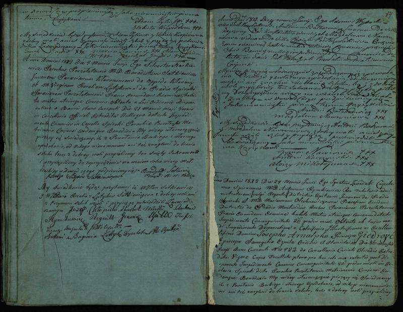 Pušaloto Romos katalikų parapijos bažnyčios 1810–1819 metų jungtuvių metrikų knyga