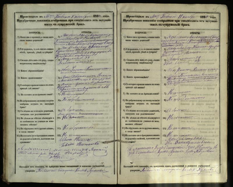 Pasvalio Romos katalikų parapijos bažnyčios 1876–1885 metų priešjungtuvinės apklausos knyga