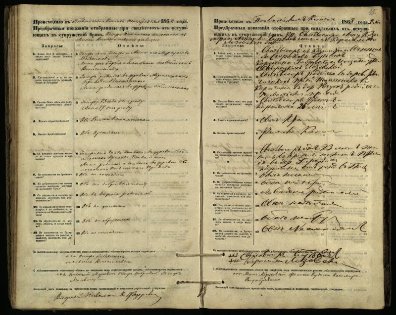 Pasvalio Romos katalikų parapijos bažnyčios 1866–1876 metų priešjungtuvinės apklausos knyga