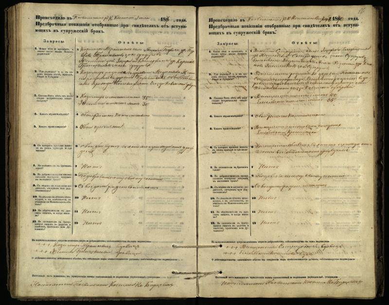 Pasvalio Romos katalikų parapijos bažnyčios 1866–1876 metų priešjungtuvinės apklausos knyga