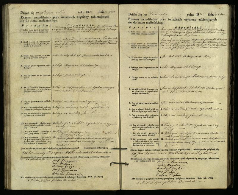 Pasvalio Romos katalikų parapijos bažnyčios 1849–1859 metų priešjungtuvinės apklausos knyga