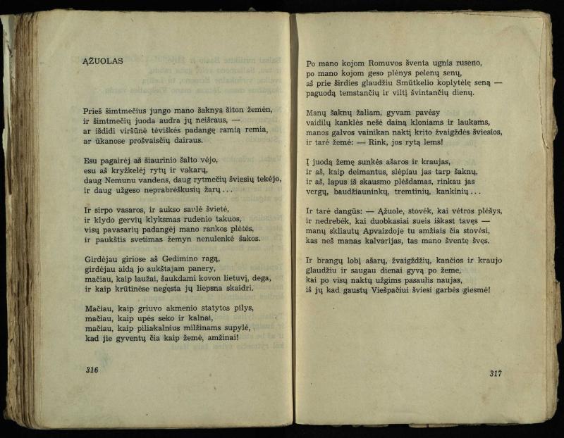Per pasaulį keliauja žmogus : rinktinė poezija