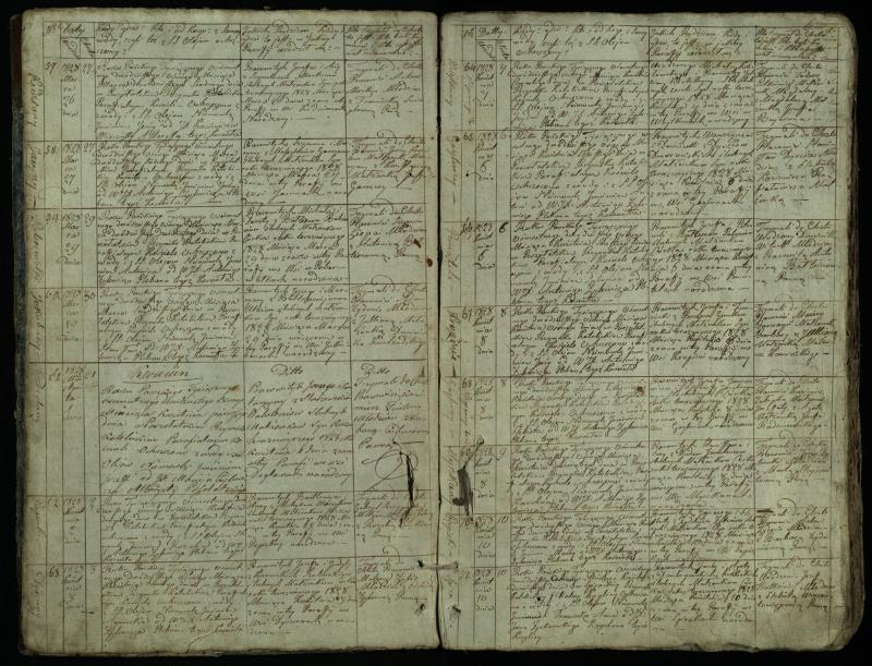 Pušaloto Romos katalikų parapijos bažnyčios 1828–1834 metų krikšto metrikų knyga