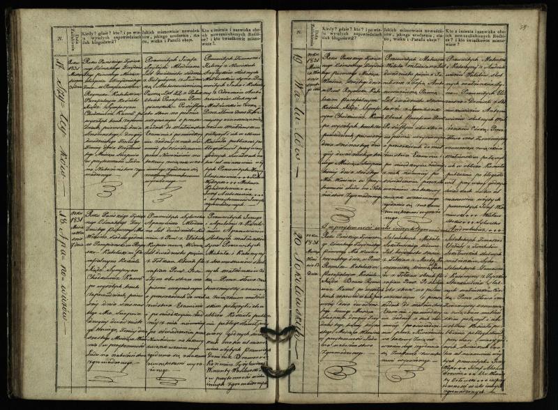 Pumpėnų Romos katalikų parapijos bažnyčios 1827–1836 metų jungtuvių metrikų knyga