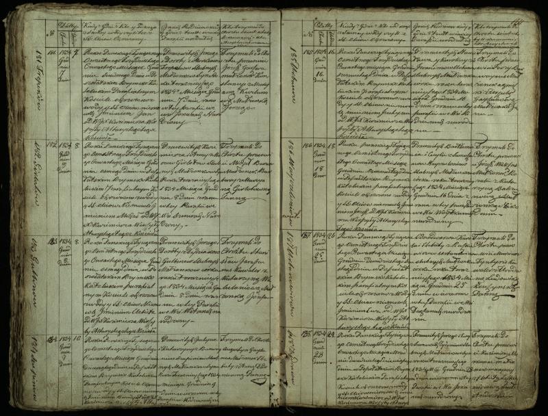 Pušaloto Romos katalikų parapijos bažnyčios 1828–1834 metų krikšto metrikų knyga