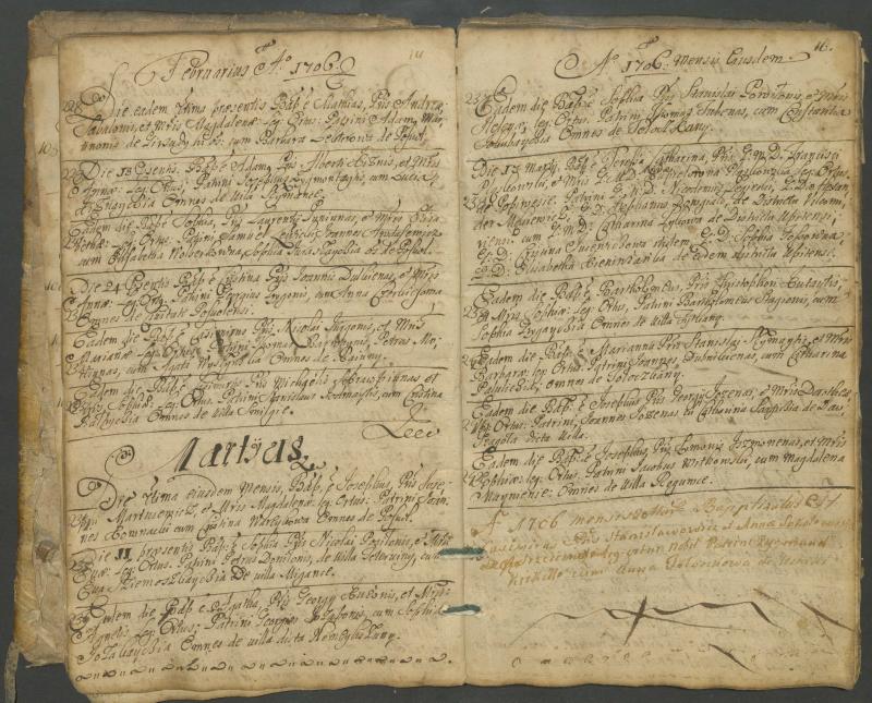 Pasvalio Romos katalikų parapijos bažnyčios 1703–1718 metų krikšto metrikų knyga