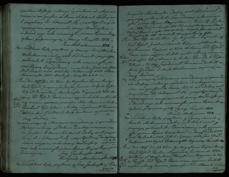 Pušaloto Romos katalikų parapijos bažnyčios 1810–1819 metų jungtuvių metrikų knyga