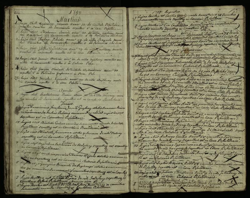 Pušaloto Romos katalikų parapijos bažnyčios 1785–1810 metų mirties metrikų knyga