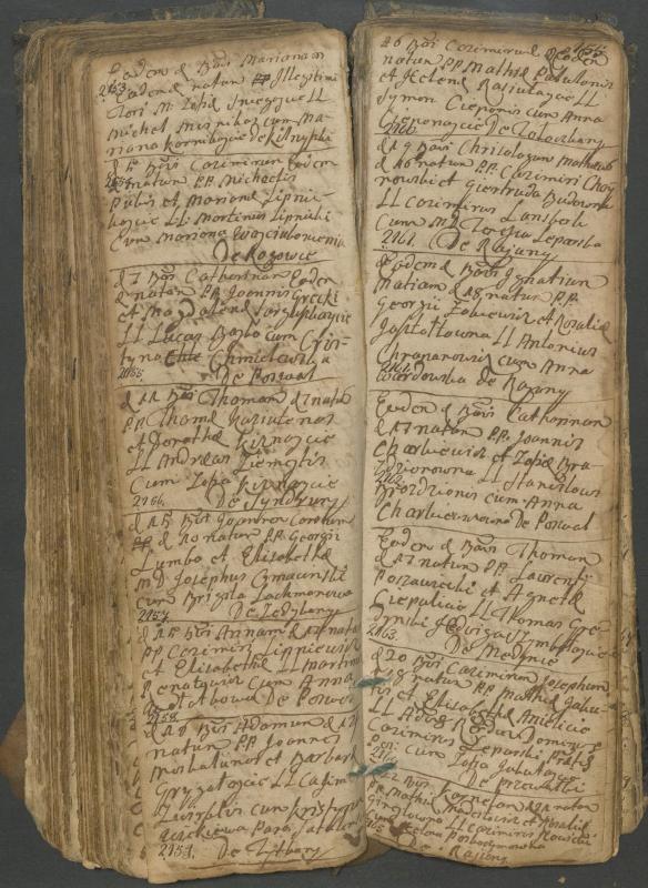 Pasvalio Romos katalikų parapijos bažnyčios 1749–1772 metų krikšto metrikų knyga