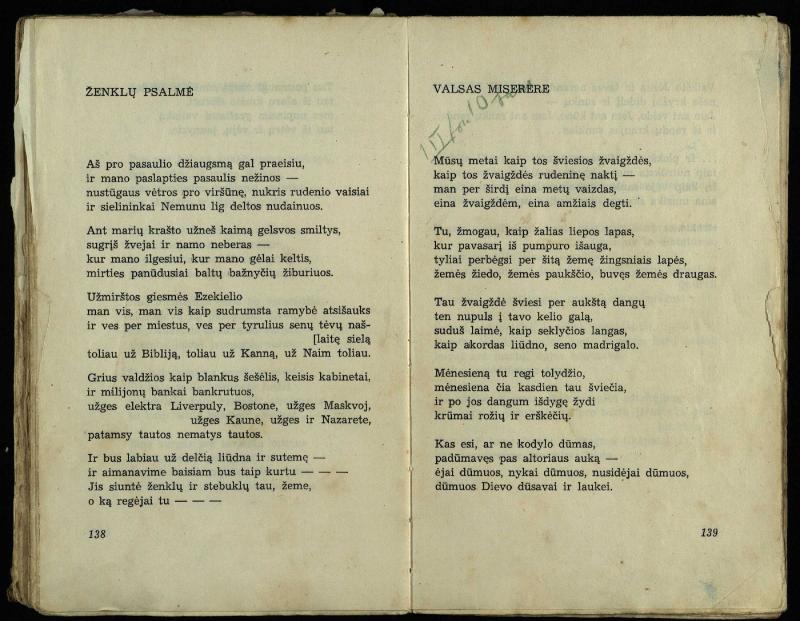 Per pasaulį keliauja žmogus : rinktinė poezija