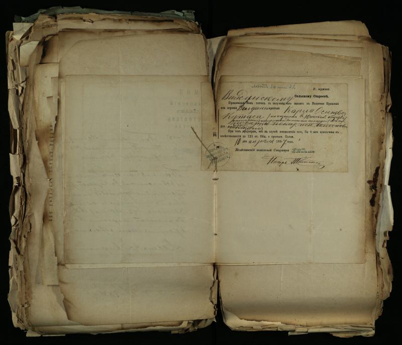 Pušaloto Romos katalikų parapijos bažnyčios 1884–1900 metų gaunamų raštų knyga